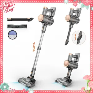 [mothersdaygift] N8 Cordless Stick Vacuum Cleaner 25Kpa 40 Mins Runtime Lightweight Stick Vacuum,Self-Standing Rechargeable Vacuum Cleaners for Pet Hair,Carpet,Hardwood Floor