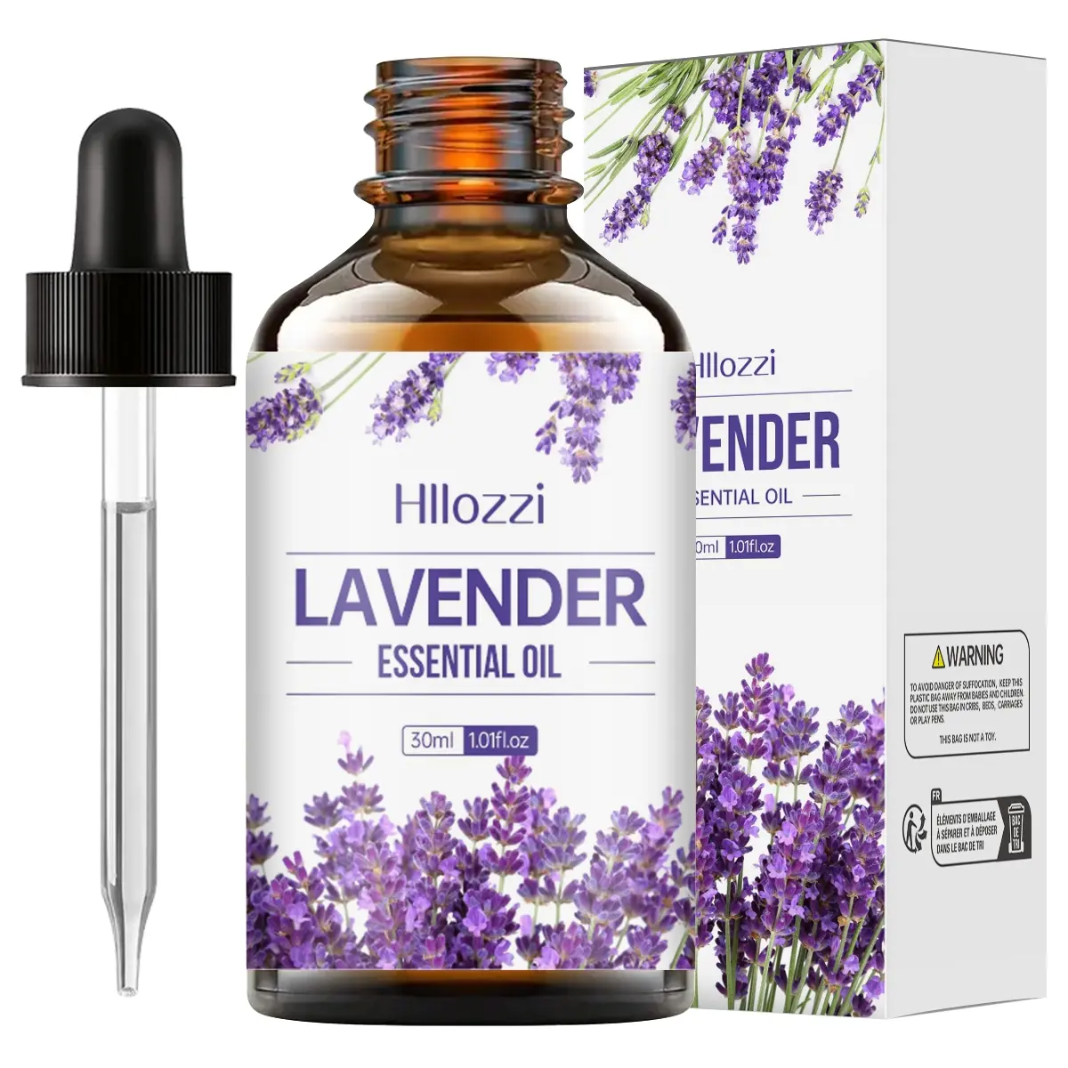 1pc 30ML Lavender Essential Oil for Diffusers, Humidifiers, Home, Living Room, Bedroom, Bathroom, Air Freshener, Stress Relief, Gift Choice, Aromatherapy, Wellness, Pure Essential Oils