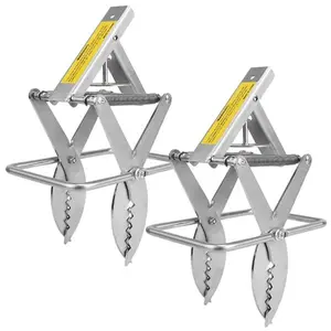 SmartCatchX 2PCS Easy Setup Mole Scissor Traps Outdoor Reusable Mole Rodent Control Trap Solid Metal Material For Lawn Garden Yard spotlight day