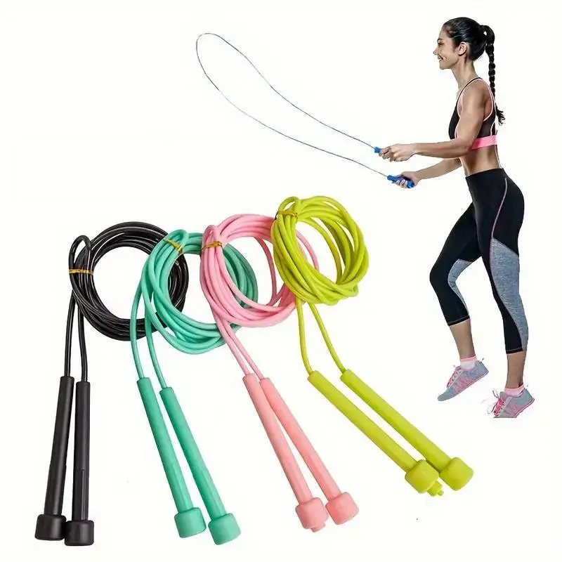 Non-slip Jump Rope, 1 Count Fitness Sports Jump Rope for Fat Burning, Exercise Skipping Rope for Home Gym Workout, Training Equipment, Gym Accessories