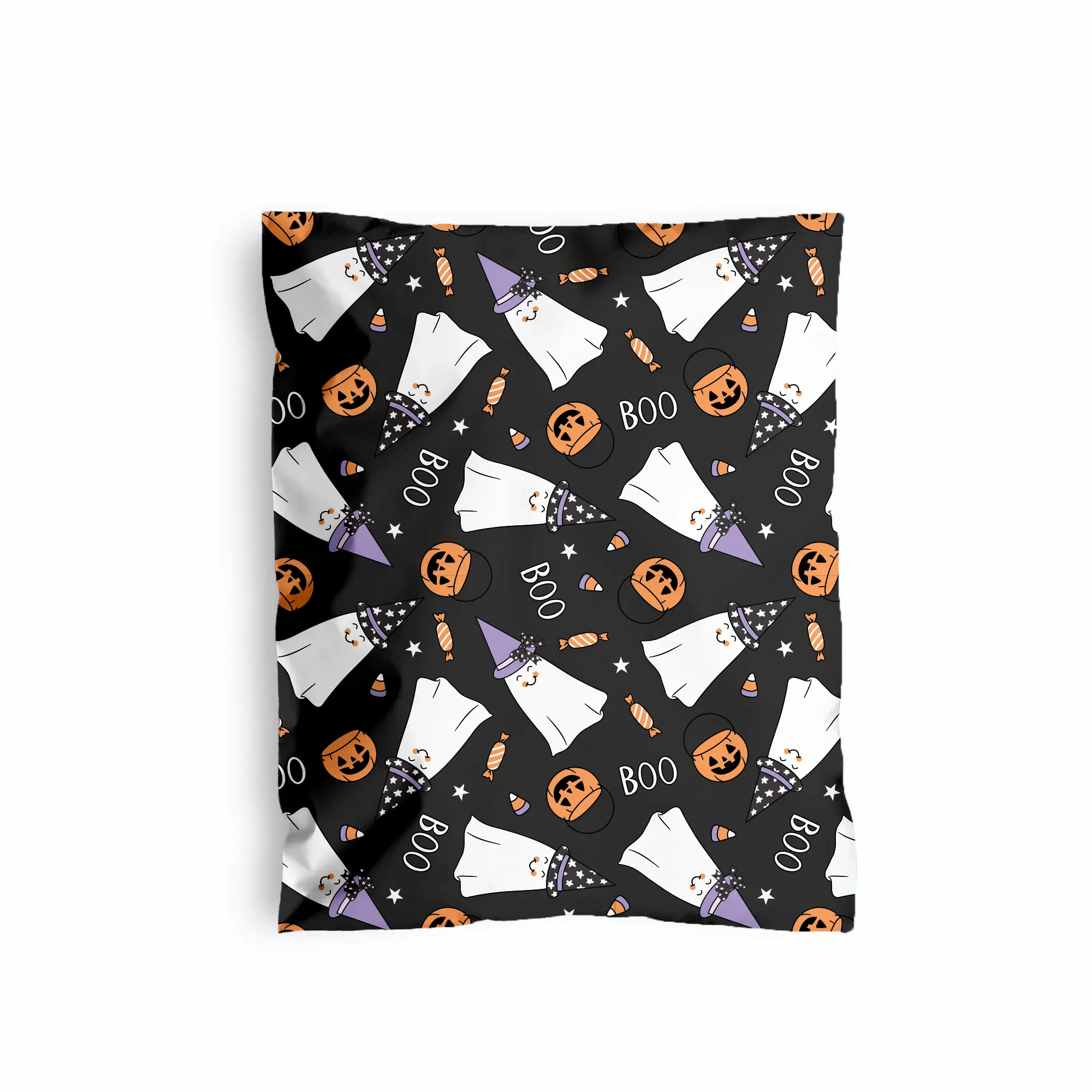 Saint Cloud Mailers - Poly Mailers 10x13-100 Pack - Shipping Bags for Small Business - Shipping Envelopes - Packing Envelopes - 10x13 Mailers Poly Bags (HalloweenGhost) shipping bag