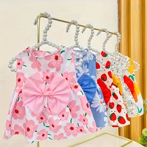 New cute dresses for dogs and cats, suitable for Teddy, French Bulldog, Bichon, Pomeranian, British Shorthair, Ragdoll. Pet dresses available in multiple colors and sizes to choose from