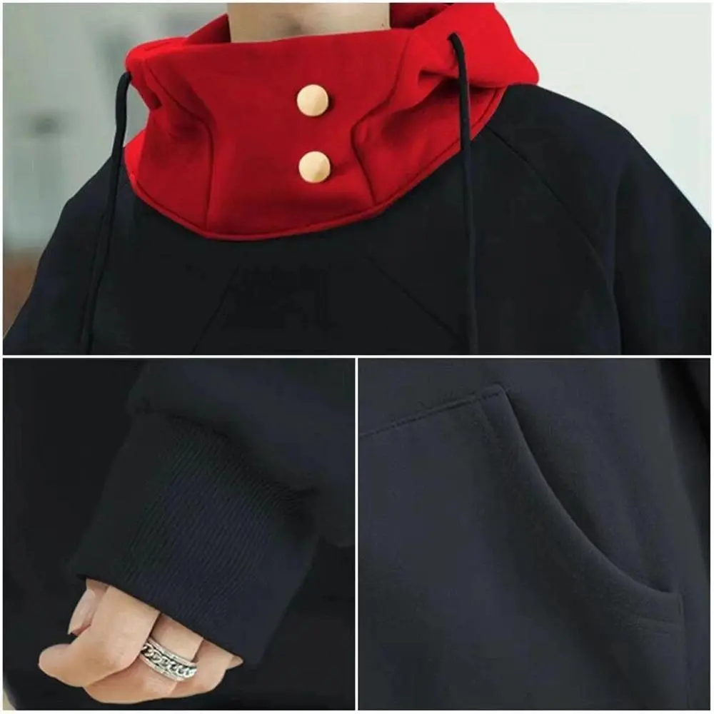 Anime Itadori Yuji Cosplay Costume Adult Unisex Pullover Coat Casual Hoodie Jacket Leisure Sweatshirt Satoru Gojo Cargo Pants