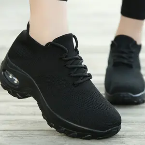 Women's Walking Shoes Breathable Knit Upper.1862