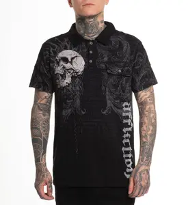Affliction Men's T-shirt Collapse Polo