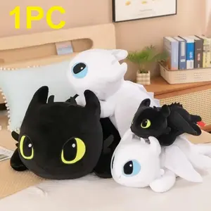 Dragon Plush Body Pillow Large Cute Cartoon Soft Adorable Stuffed Cushion Soft Decorative Body Pillow Anime Sleeping Back Cushion Gift Extra Soft Fluffy