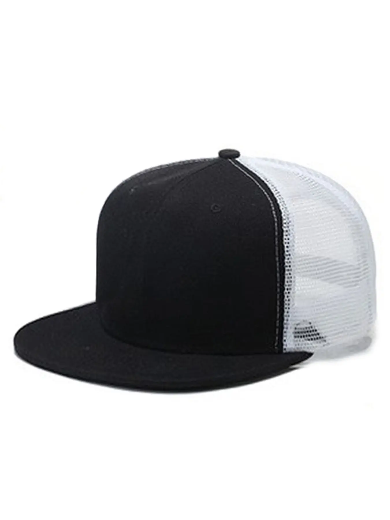 2025 Creative Fashion New Light Plate Mesh Hat Men's Personalized Trendy Street Hip Hop Hat Street Dance Skateboard Hat Women's Outdoor Leisure Casual Hat Cycling Sunshade Baseball Hat Flat Edge Hat Flat Bill Hat Fitted Baseball Cap Fashionable Hats