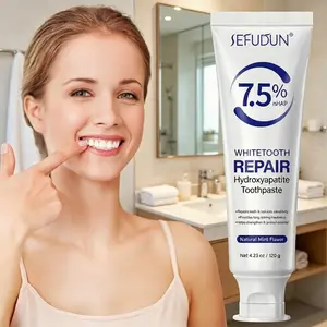 Sefudun Hydroxyapatite Enamel Repair Sensitive Teeth Toothpaste 120g, Gentle Cleaning, Fresh Breath, Daily Oral Care, Mild Formula, Long-Lasting Protection, Mint