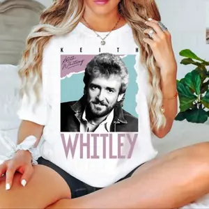 GGOR Vintage Keith Whitley Shirt, Music Legend Tee, Classic Country Shirt, Keith Whitley Tribute, T-Shirt GILDAN, Gift Fan, Gift Idea, For Man, For Woman