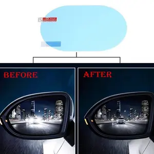 2PCS Universal Car Anti-glare Anti Fog Rainproof Rearview Mirror Films Sticker Tuning Trim Car Accessories Exterior Parts