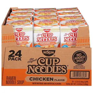 Nissin Cup Noodles, Chicken Flavor 2.25 oz., 24 ct. Food Instant