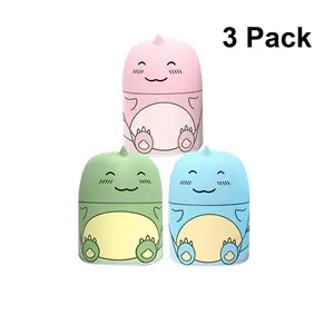 Toilet Bowl Cleaner Bottles,Adorable Dinosaur-Shaped Bathroom Tank Freshener with Ocean, Jasmine, and Peach Scents, Household Essential