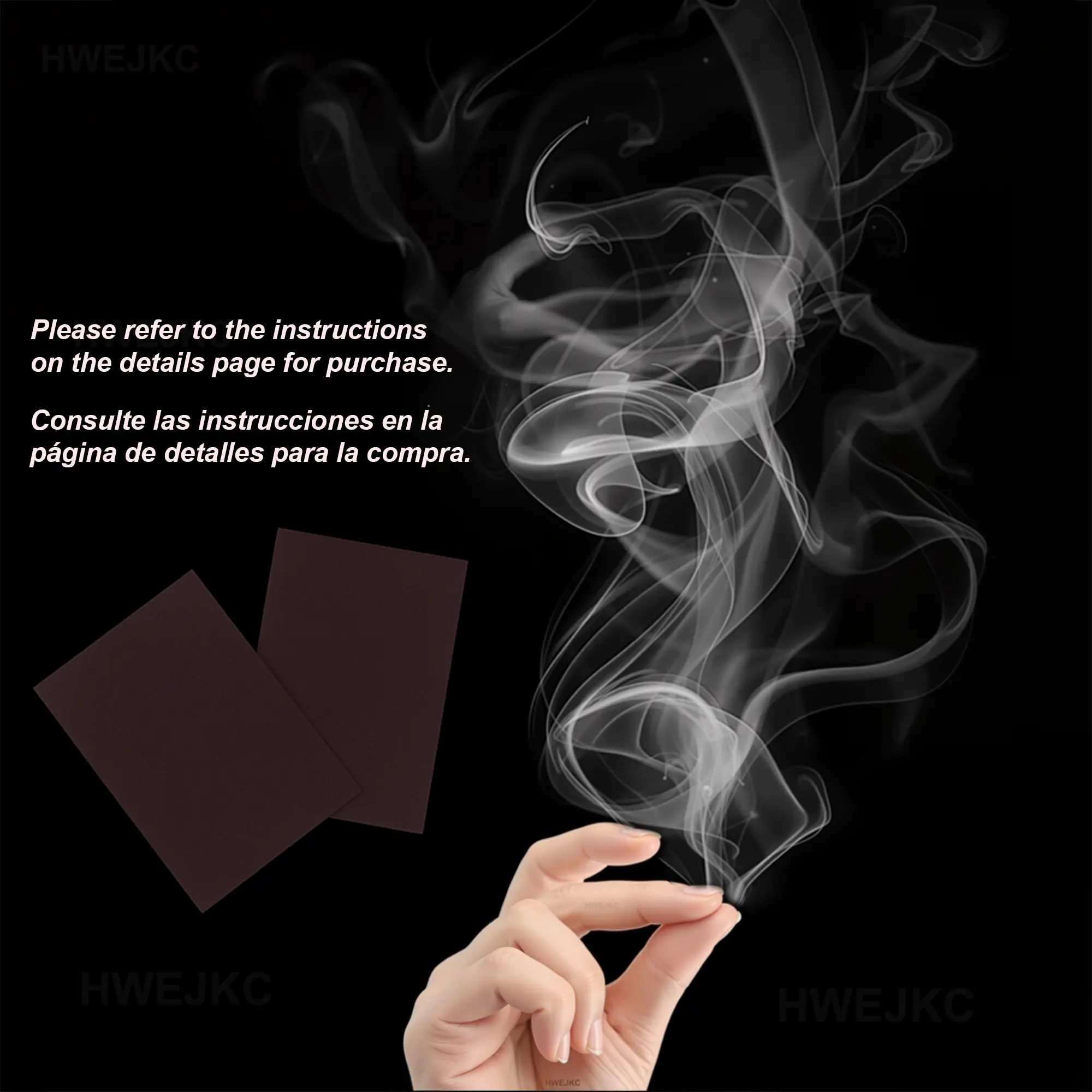 10-Piece Magic Tool Ultimate Magic Set Cool Close-Up Magic Finger Smoke Hell Smoke Stage Toy Illusion Props