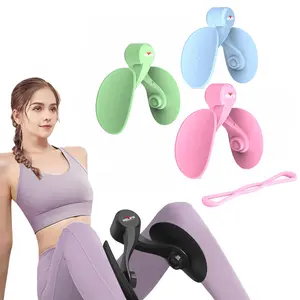 RELIFE REBUILD YOUR LIFE Thigh Exerciser Machine, Inner Leg Trainer, Thigh Trainer with Resistance Bands Non-Slip Pads Home Gym Leg Workout Equipment