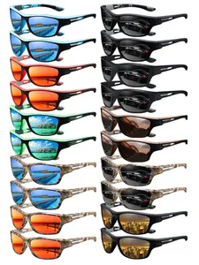 20pcs The latest camo sports cycling sunglasses for both men and women, available in multiple colors to meet different needs. Equipped with UV400 anti-UV lenses, they are perfect for outdoor activities, combining fashion and functionality.