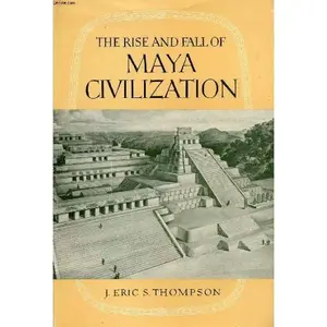 USED Book - The Rise and Fall of Maya Civilization by J. Eric S. THOMPSON (Hardcover) - english