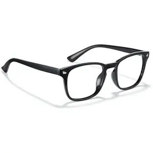 Work Eyeglasses, Computer Gaming TV Phone Glasses for Men & Women, Fashion Fake Eyeglasses, Retro Round Computer Glasses