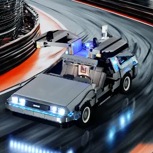 LYBMTWF LED Lighting Kit for lego 10300 Back to the Future Time Machine Racing Car Building Block Model (NOT Include The Model Bricks)