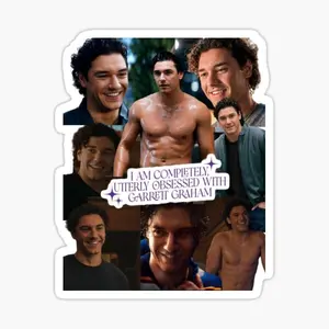 Garrett Graham Off Campus Sticker, Briar University Hockey Vinyl Decal, College Sports Romance Stickers