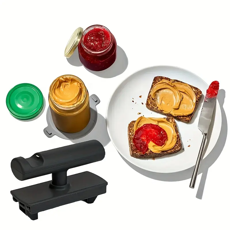 Easy to Grip Adjustable Can Opener, Manual Multifunctional Bottle Opener, Gear Design, Easier to Open Bottle Caps, Suitable for Families And Gatherings - Summer Hot Selling Durable Plastic Lid Opener Father Gift