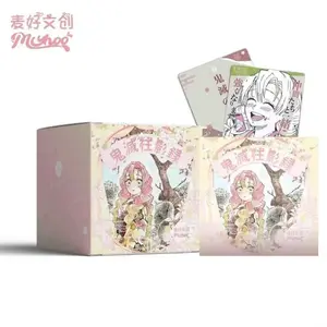 Demon Slayer - Square Shikishi - Myhoo - Hashira Shadow - Card Collection - 1 pack = 3 Shikishis - Original Design with Unique Style and Informational Content -