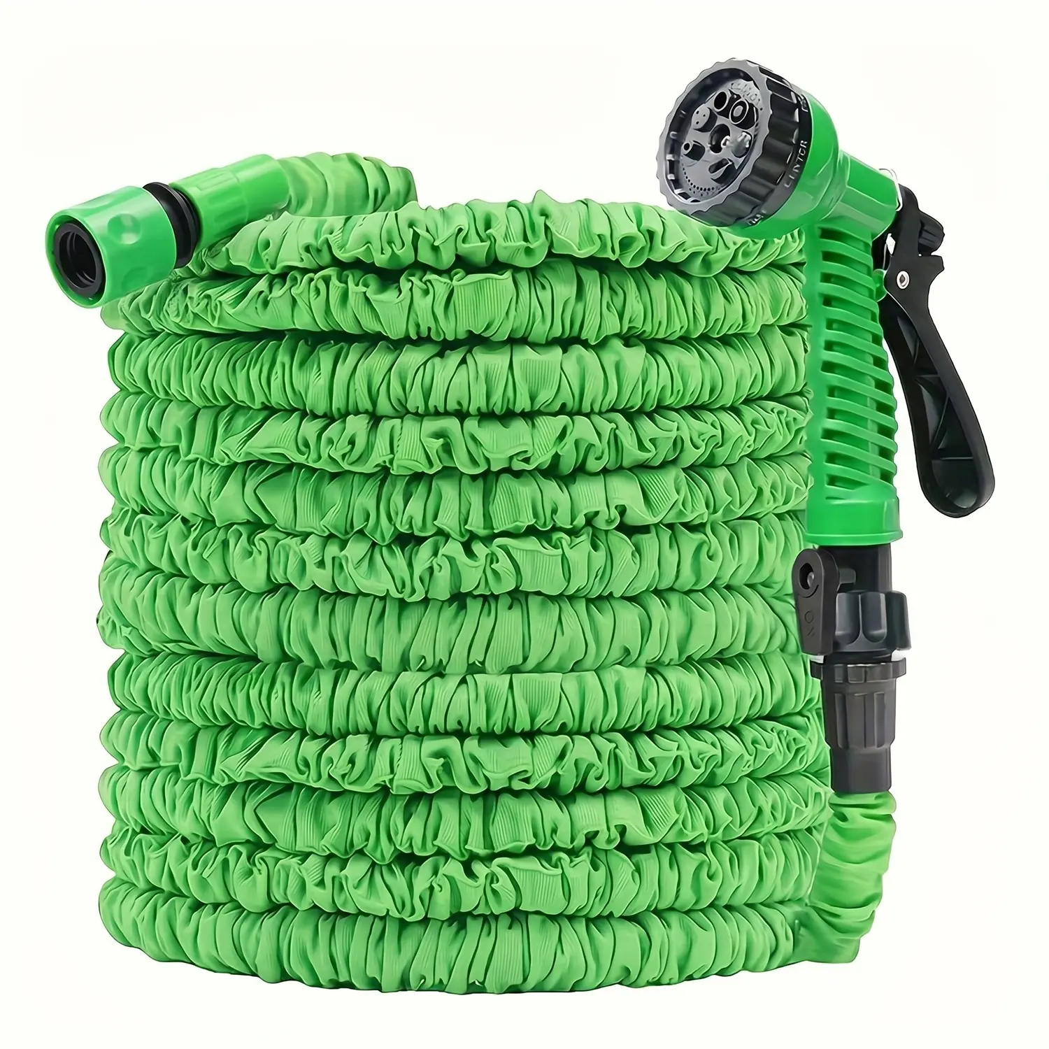 Humwam 100FT Expandable Flexible Garden Hose – Lightweight Water Pipe with 7-Pattern Spray Nozzle, Ideal for Yard Irrigation, Auto Washing & Pet Bathing, Space Saving Ergonomic Build | Fixed Size, No Modification