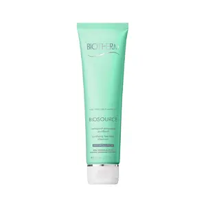 Biotherm Biosource Purifying Foaming Cleanser Anti-pollution for Normal or Combination Skin, 5.0 Ounce