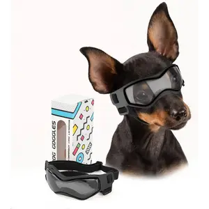 Premium  Adjustable Soft Frame UV Protection Sunglasses for Small and Medium Dogs