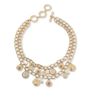 Christian Siriano C Wonder by Christian Siriano Simulated Pearl Charm Toggle Necklace