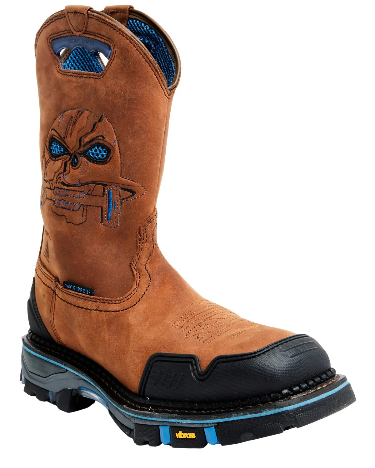 Cody James Men's Men'S 11" Decimator Waterproof Western Work Boot Nano - Bcjcwspw101
