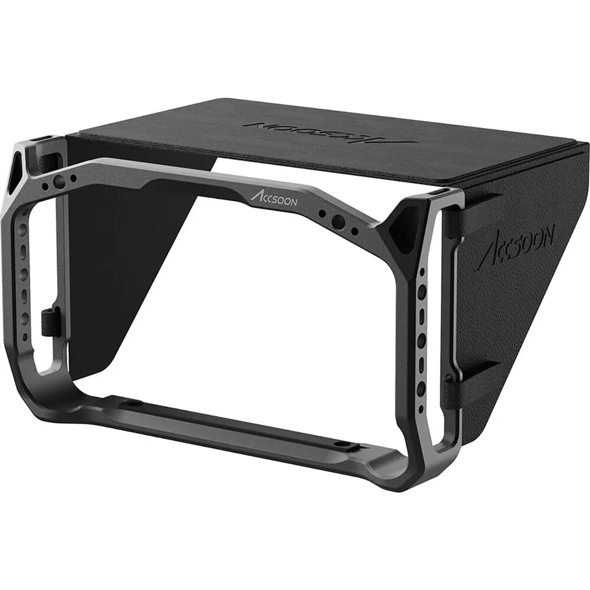Accsoon ACC33 Cage with Sunhood for CineView M7 and M7 Pro Monitors, Black