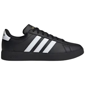 Adidas Grand Court 2.0 Black White JR0546 Men's Fashion Shoes New