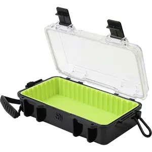 10" L x 5" W x 2.5" H Waterproof Watertight Protective Dry Storage Case, Waterproof Storage Containers for Kayaking Boat