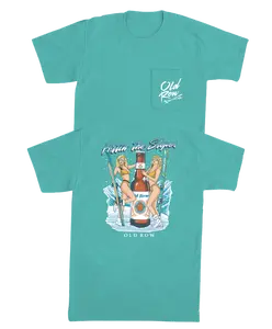 Old Row - Hitting The Slopes Chicks Pocket Tee