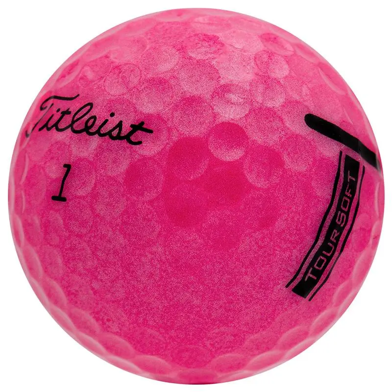 Titleist Tour Soft Pink - Pristine Golf Balls