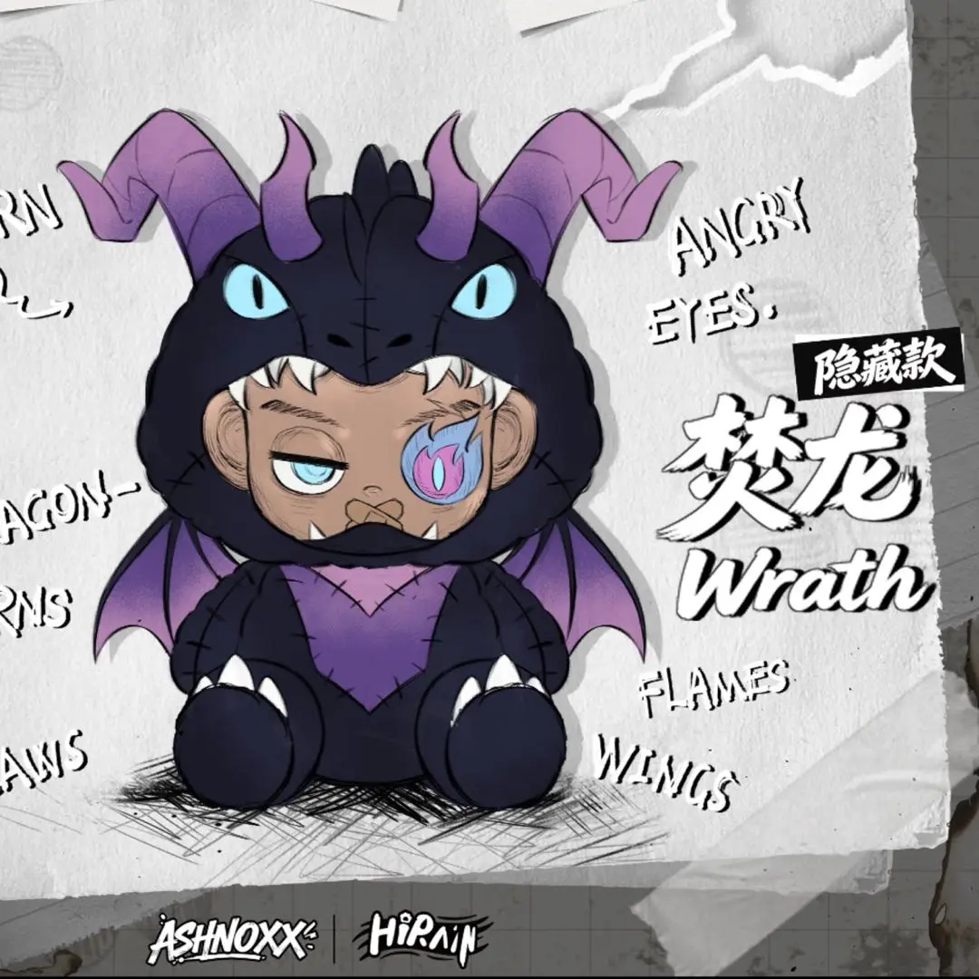 ASHNOXX The Seven Divine Melodies Series Blind Box