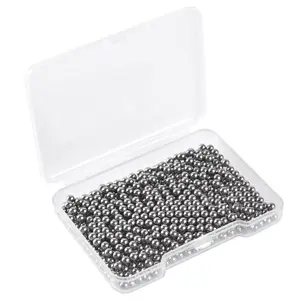 500PCS G25 Precision Chrome Steel Bearing Balls – 3mm Hardened Solid Steel Balls | Mirror Polished, High Hardness & Wear Resistant Bearings for DIY Projects, Industrial & Mechanical Applications