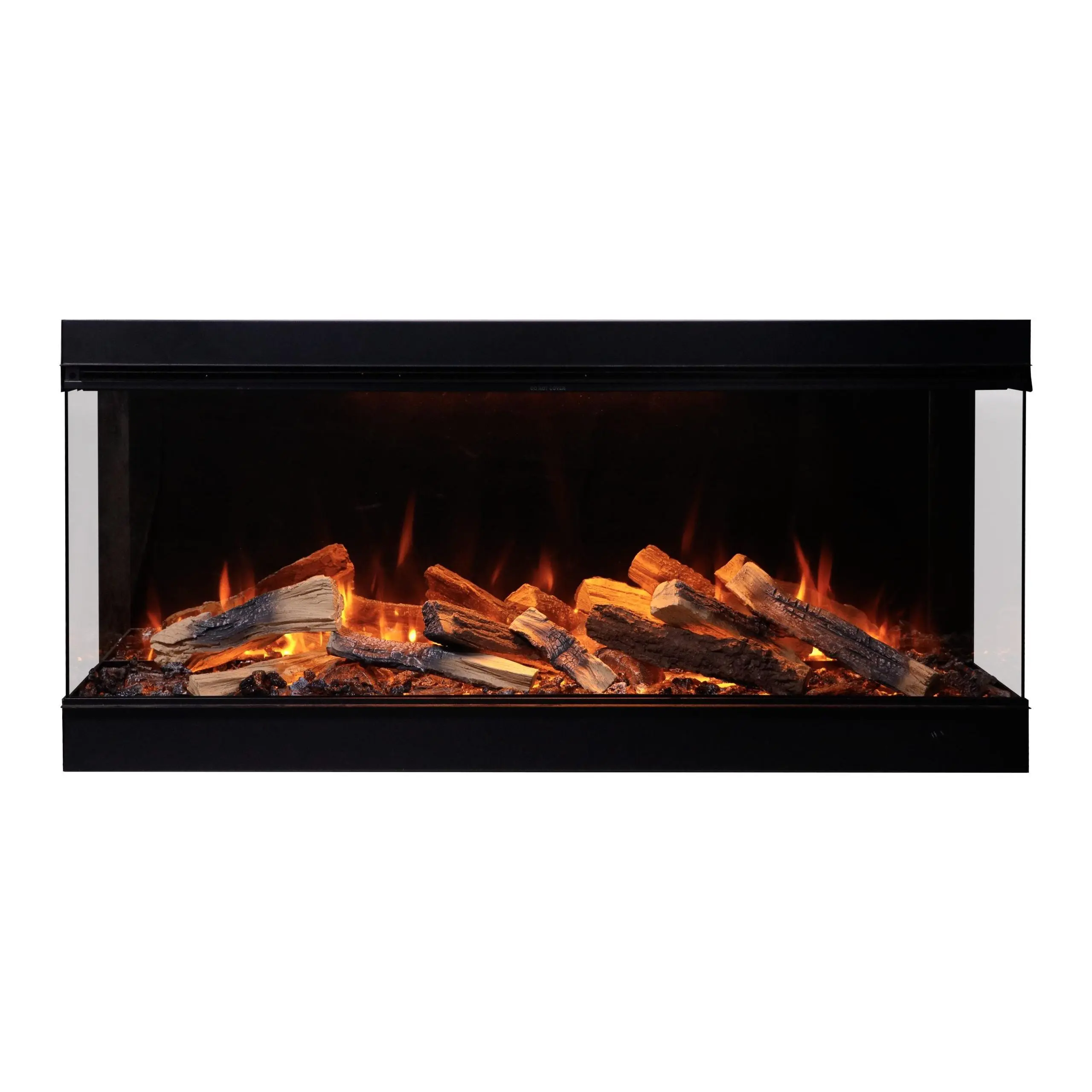 Amantii Fire & Ice LumaForest 48" 3-Sided Built-In Electric Fireplace