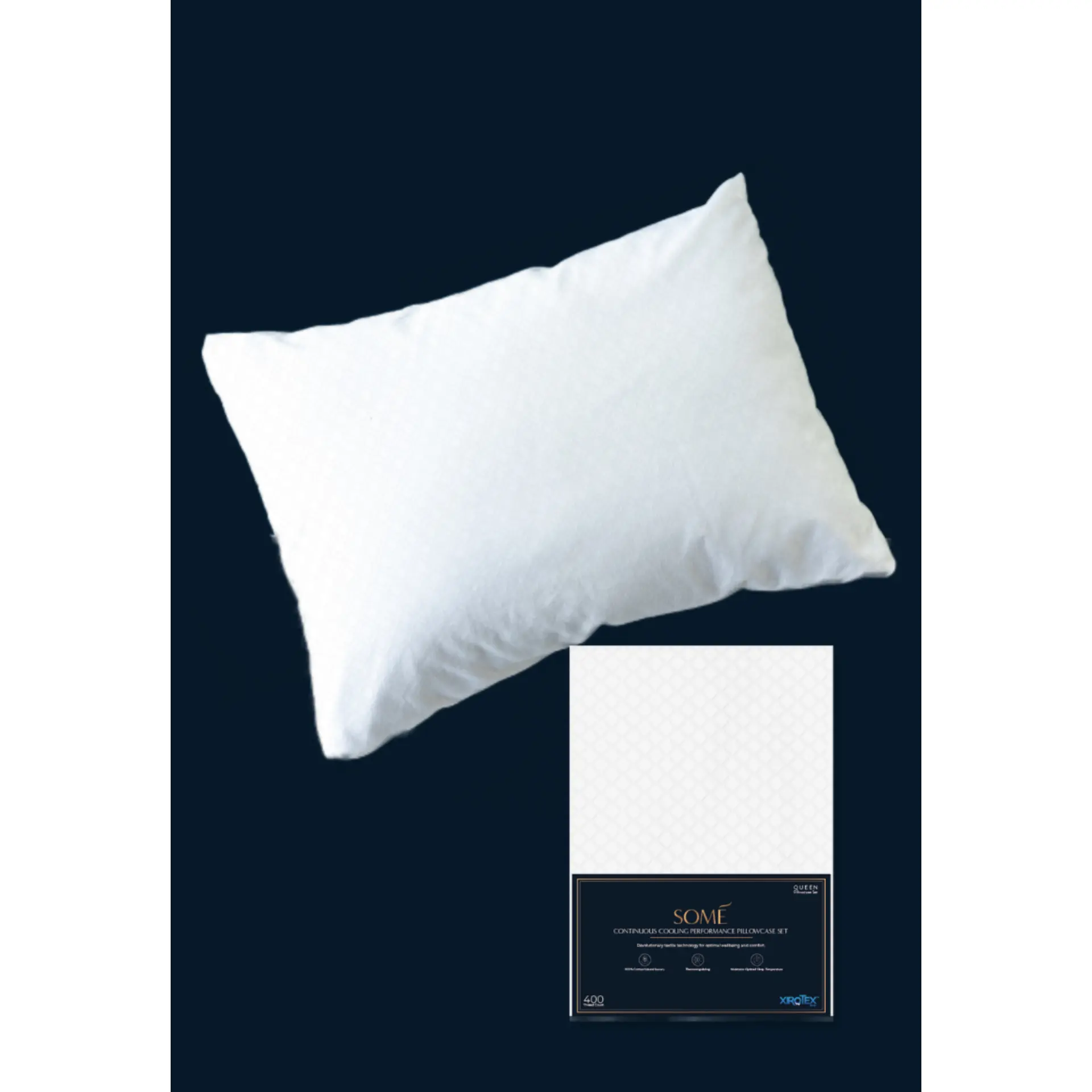 Temperature Regulating Pillowcases