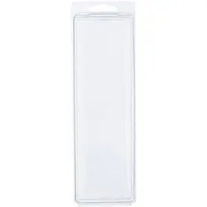 Collecting Warehouse Clear Plastic Clamshell Package / Storage Container, 7.625" H x 2" W x 1.375" D