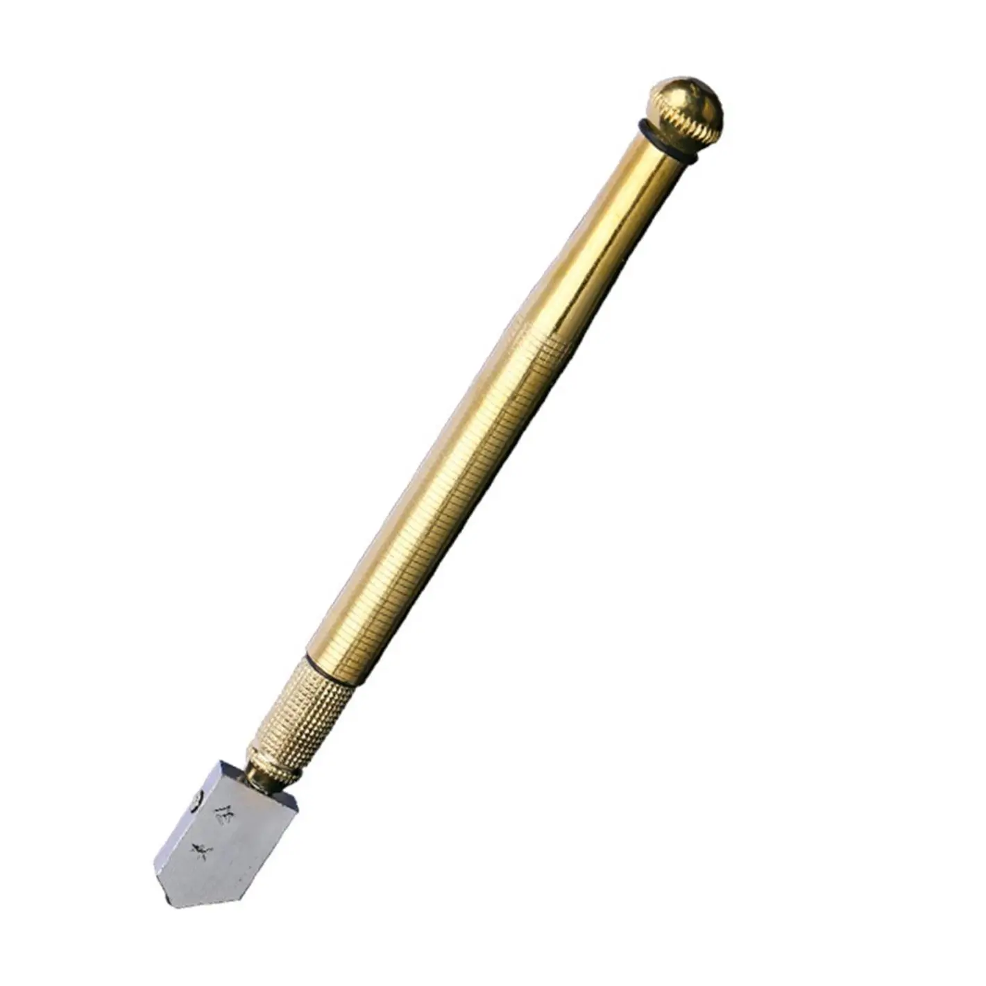 Diamond Glass Cutter Tool - Mineral-Infused Design with Carbide Wheel, Metal Head, Anti-Slip Aluminum Handle for Precision Cutting of 3-15mm Glass, Mirrors, Glass, Diamond, Mineral Cutters