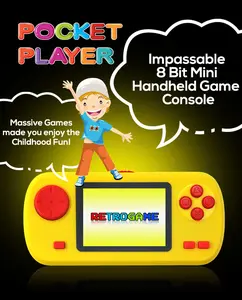 YLW Mini Portable Retro Pocket Video Handheld Game Console Player Dropshipping
