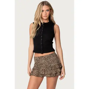 Basel Button Up Tank Top