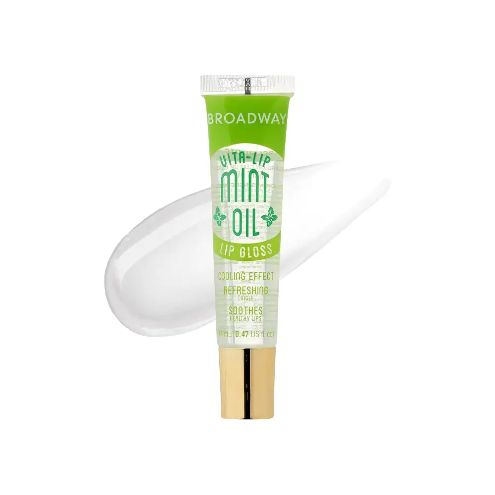 Ruby Kisses Broadway Vita-Lip Moisturizing, Soothing & Super Shiny Clear Lip Gloss