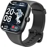 TOZO S7 Multifunctional Fitness Smartwatch - Smartwatch with Calls, AMOLED Ultra HD Touch Screen, 100+ Sport Modes, Heart Rate Monitor, Blood Oxygen Tracker, Long Battery, Pause/Play Music on Wrist, Android Compatible, Black Wearable, New Year Gift