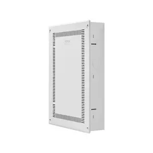 fathersdaygift VEVOR Structured Media Enclosure, 20-Inch, Recessed in-Wall Media Box with Cover, Wall-Mount Cable Management Box Kit, Structured Wiring Multi-Media Cabinet, Cold-Rolled Steel, for TV Home Theater