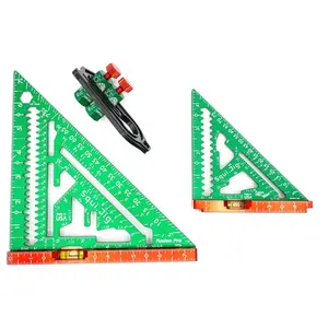 7.5" Pro Square + 4.5" Mini Pro w/Level + 1.5" Jigs + Holder - The Mexican Carpenter Edición Elite Set