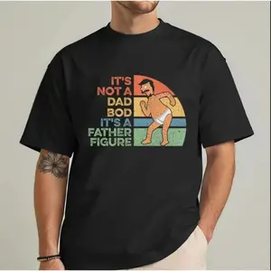 Bob Belcher It's Not A Dad Bob It's A Father Figure Shirt, Bob Belcher Vintage T-Shirt, Bobs Burgers Fathers Day Shirt, Father's Day Gift,Unisex Crewneck T-shirt for Men And Women