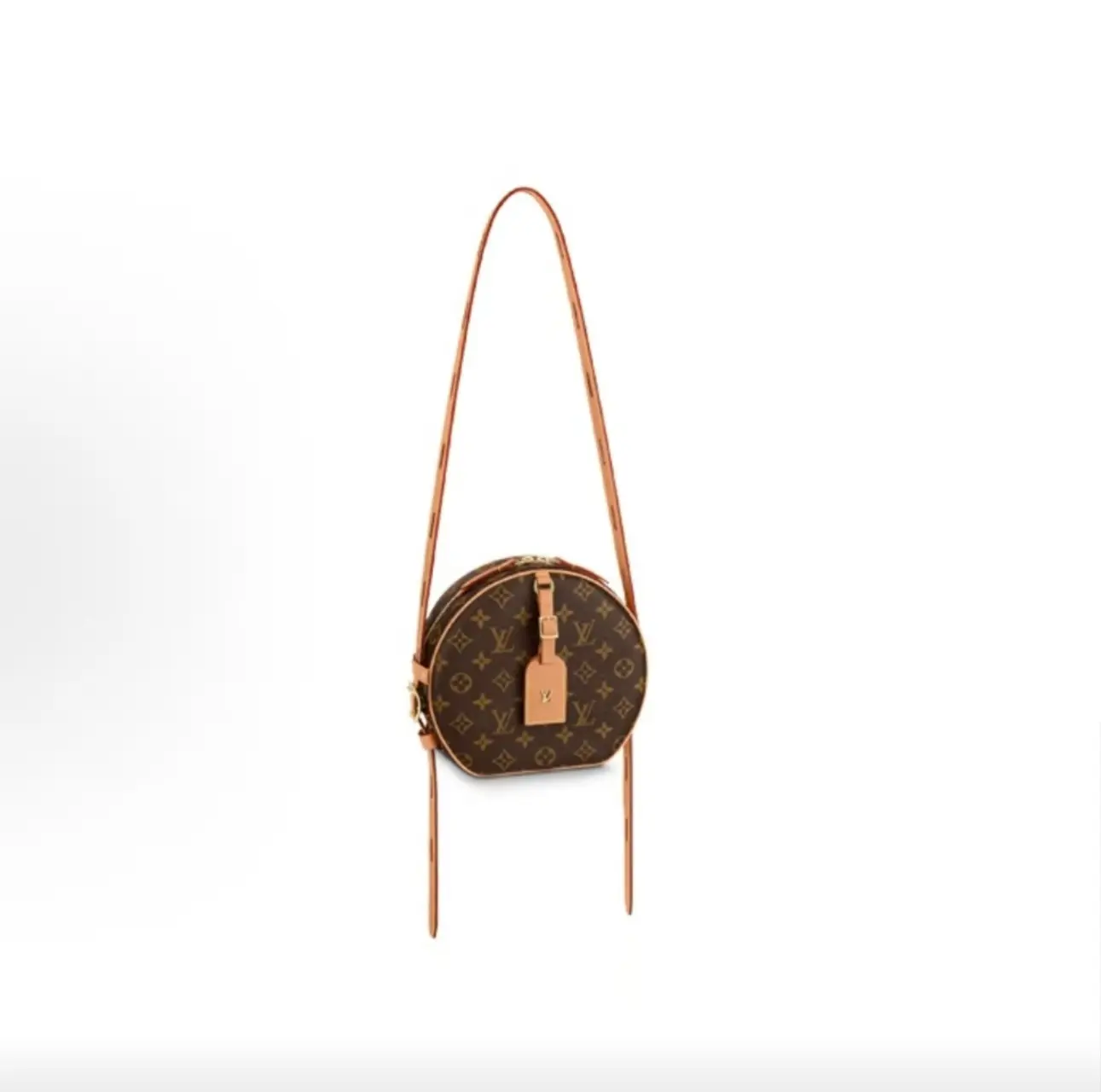 Pre-owned Louis Vuitton Boite Chapeau Souple GM Round shoulder crossbody bag