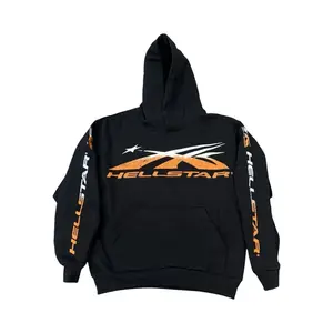 Hellstar Sports Logo "G.A.B.O.S." Black Hoodie